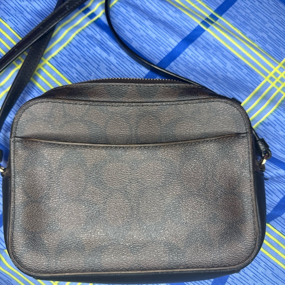 Coach Dark Brown Messenger Bag - Picture 4 of 5